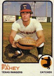 1973 Topps Baseball Cards      186     Bill Fahey